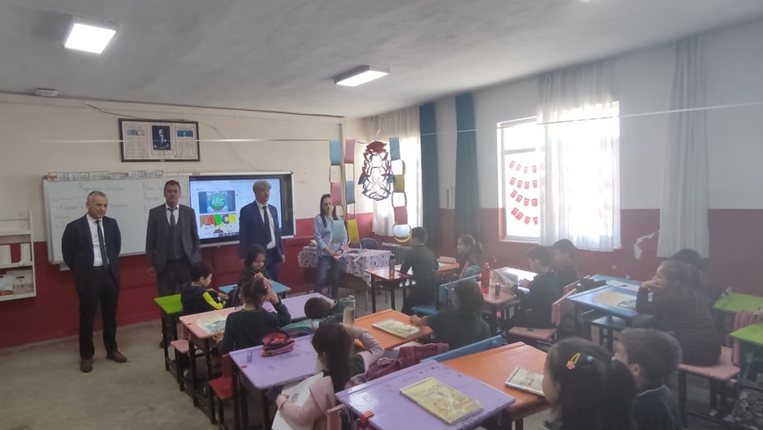 İlçe Milli Eğitim Müdürümüz Sayın Yusuf Tanrıöven ilçemiz Merkez Atatürk İlkokuluna ziyarette bulundu.